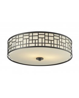 Z-Lite 329F20-BRZ  20 Inch Elea Flush Mount Ceiling Light 